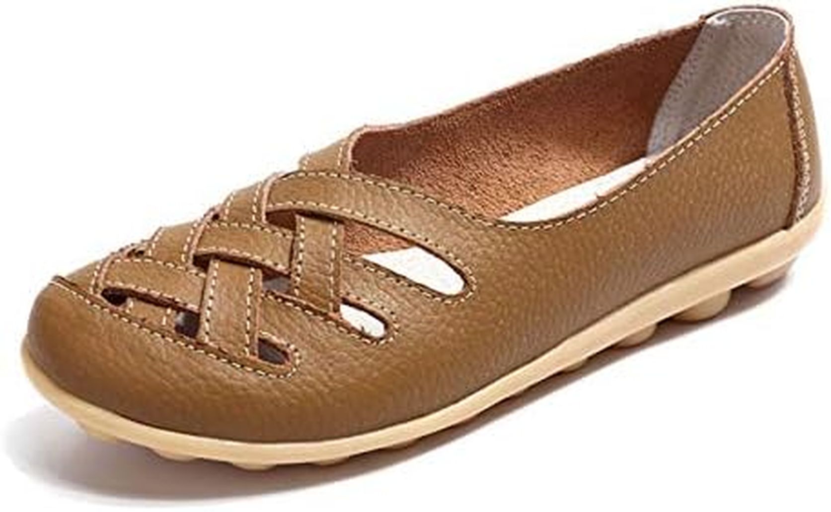 レディースモカシン 通気性 透かし彫り バレエシューズ ドライビングシューズ レディース コンフォート厚底 履きやすい 介護士靴 カジュアル 通学 通勤 ママシューズ ナースシューズ プレゼント ビジ