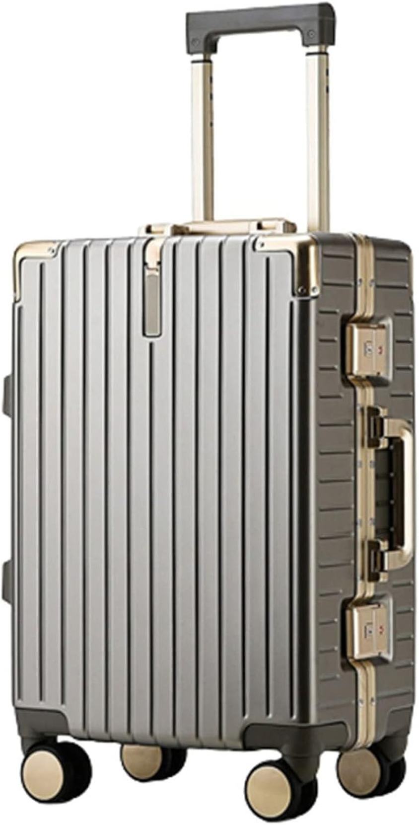 スーツケース キャリーケース キャリーバッグ TSAローク搭載 アルミフレーム 耐衝撃 超軽量 大型 静音 ダブルキャスター 360度回転 ビジネス 旅行 出張 軽量 耐衝撃 動かしやすい 静音 キャ