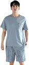 パジャマ メンズ 夏 半袖 ルームウェア 綿 部屋着 上下セット ゆったり 快適 薄手 接触冷感 吸汗通気 肌に優しい 寝巻き 薄手ストレッチ ルームウェア 大きいサイズ 部屋着 通年用 男性 ルーム