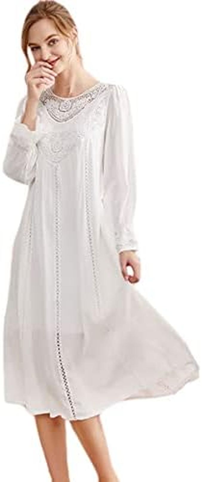 ルームウェア レディース パジャマ ワンピース 部屋着 長袖 ルームウェアワンピース 部屋着ワンピース パジャマワンピース ネグリジェ ナイトウェア ワンピ 姫系 ゆったり 春夏秋 おしゃれ かわいい