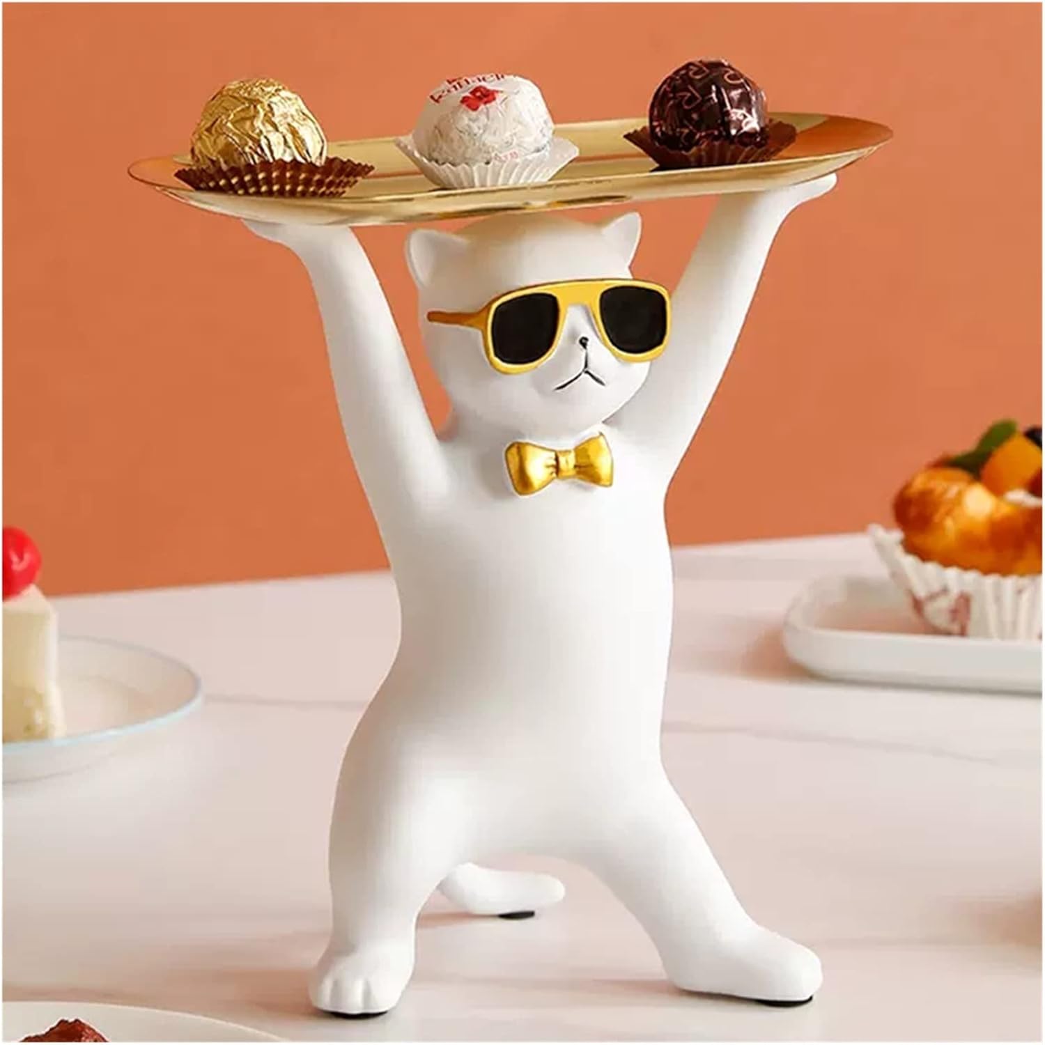 　　　 -------商品詳細------- ? ユニークな形状: クリエイティブで斬新なデザイン、かわいい漫画の動物の形、レトロ、エレガント、多用途で魅力的。 ? 完璧な家の装飾: このフィギュアは、靴のキャビネット、ワインキャビネット、...