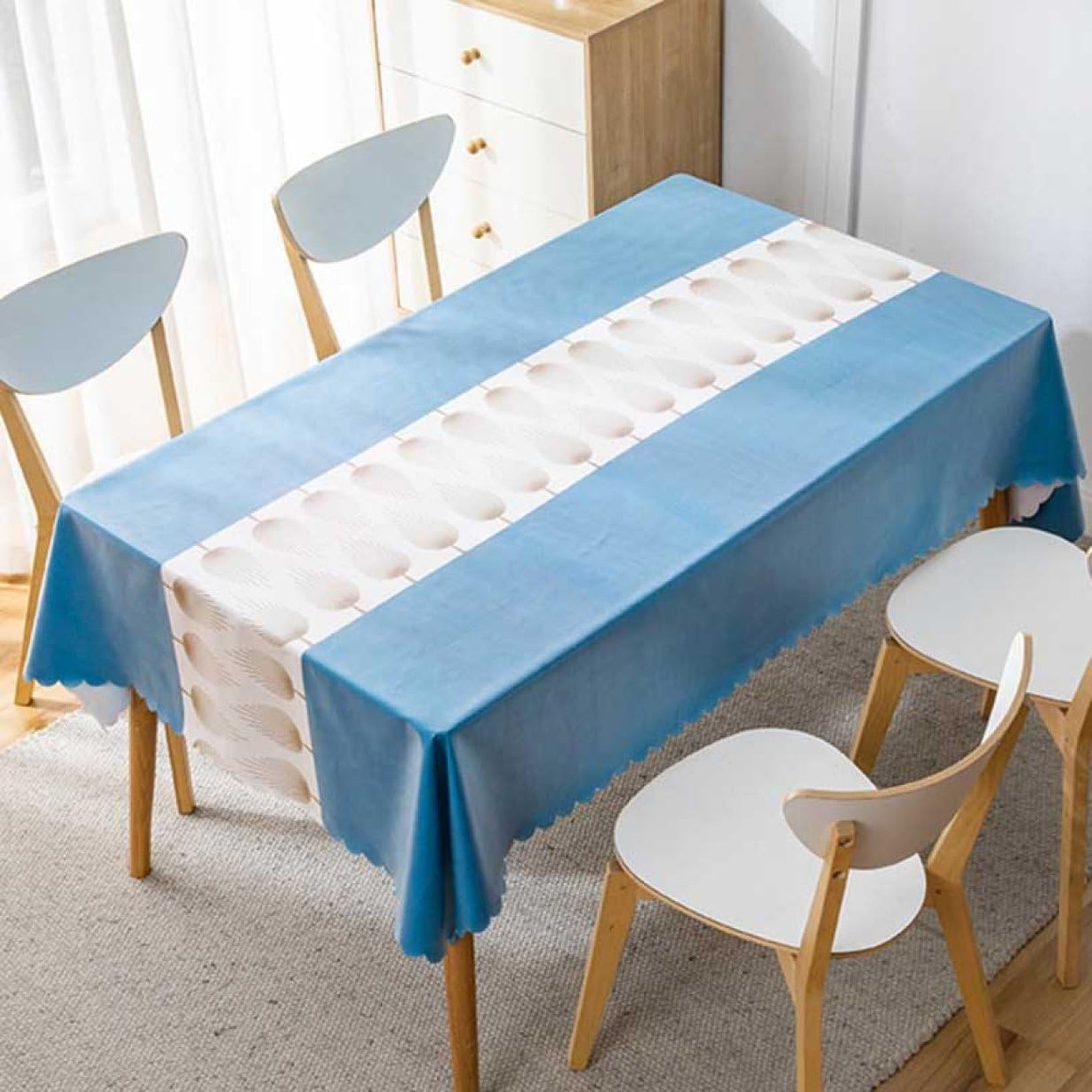 テーブルクロス 北欧 テーブルマット インテリア 食卓カバー コットン リネン 天然素材 お手入れ簡単 ..