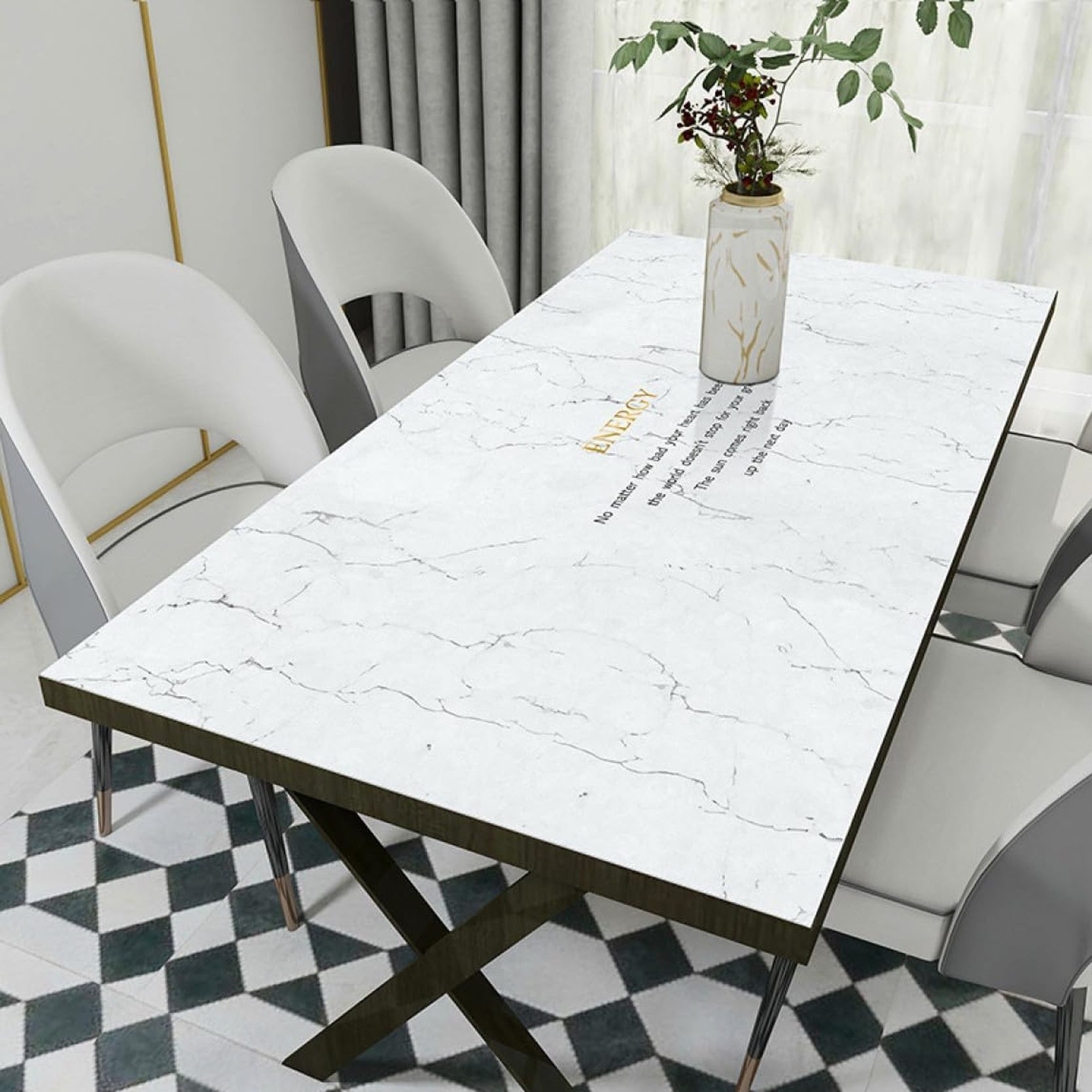 レザー製 テーブルクロス テーブルマット デスクマット ビニールクロス ビニールマット 矩形 防水 耐久 汚れ防止 キズ防止 食卓 汚れ対策 サイズ選択可能 家庭用 ダイニング 業務用 オフィステーブ