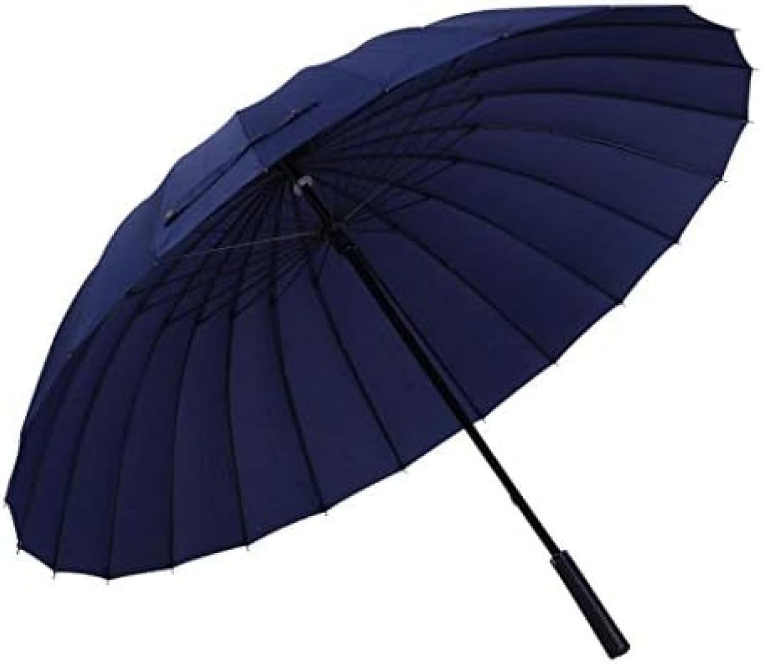 長傘 傘 24本骨 メンズ レディース 手動開け スチール傘骨 頑丈 撥水加工 耐風 梅雨対策 晴雨兼用 uvカット 大きい傘 通勤 通学 ステッキ傘 婦人 紳士傘