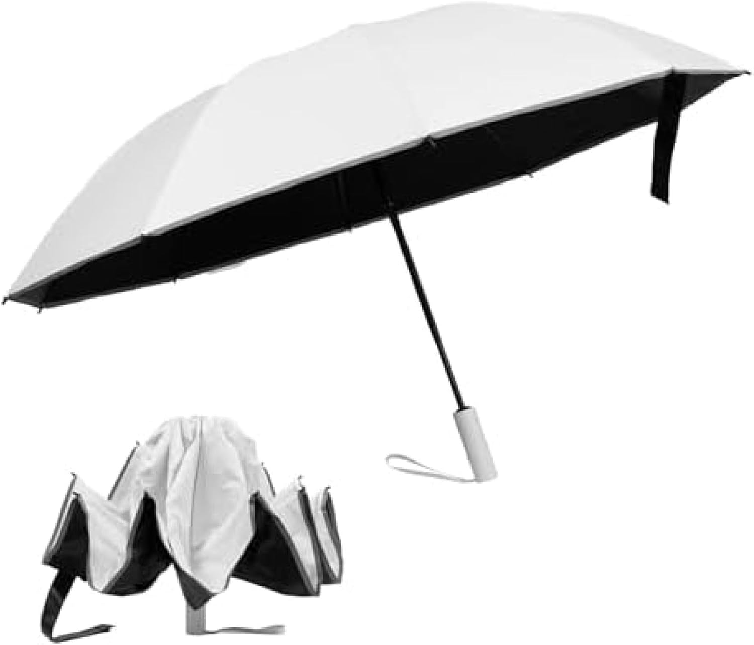 折りたたみ傘 ワンタッチ 大きい 115cm 逆折り式 超撥水 頑丈 台風 豪雨対応 晴雨兼用 UVカット 遮光率..