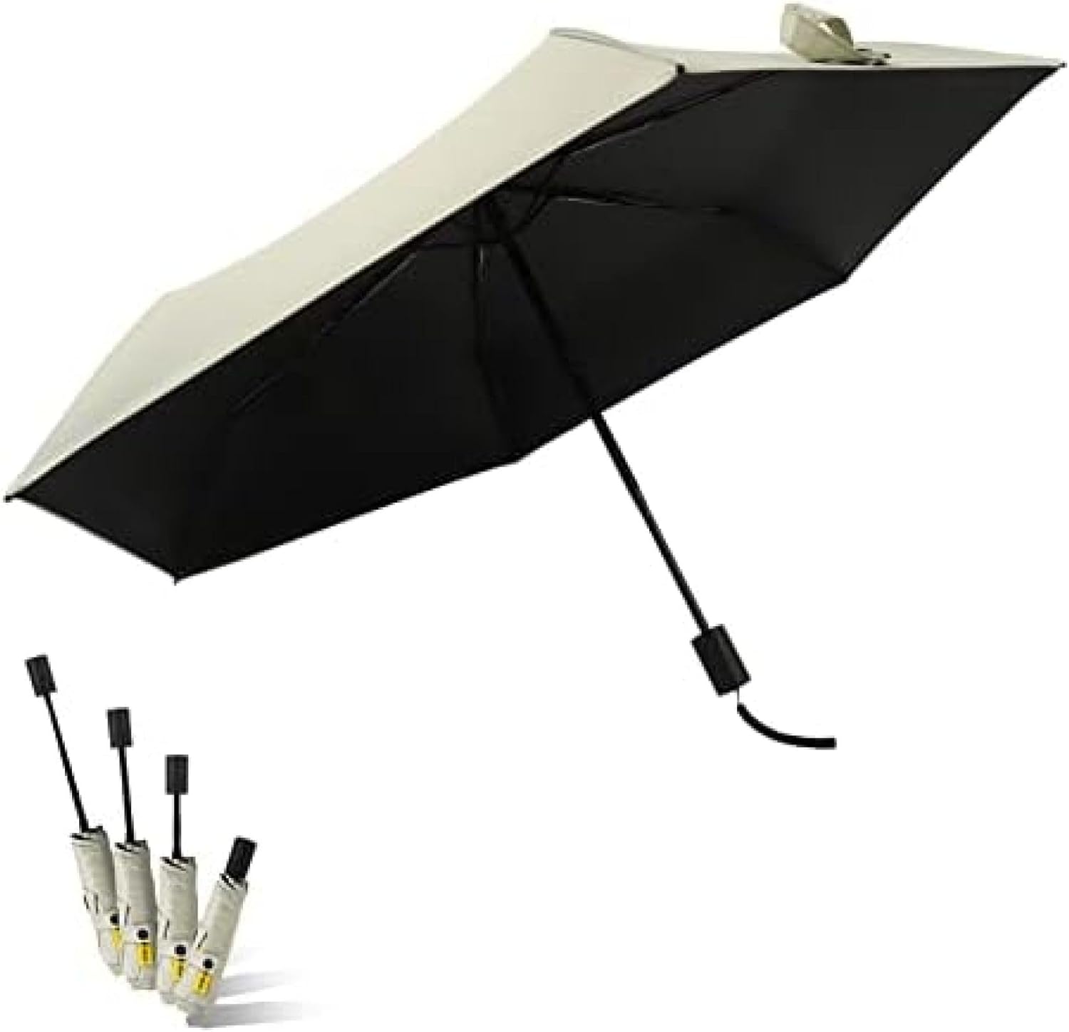 ワンタッチ 折りたたみ傘 レディース 晴雨兼用 日傘 UPF50+ コンパクト UVカット 遮光 おりたたみ日傘 ..