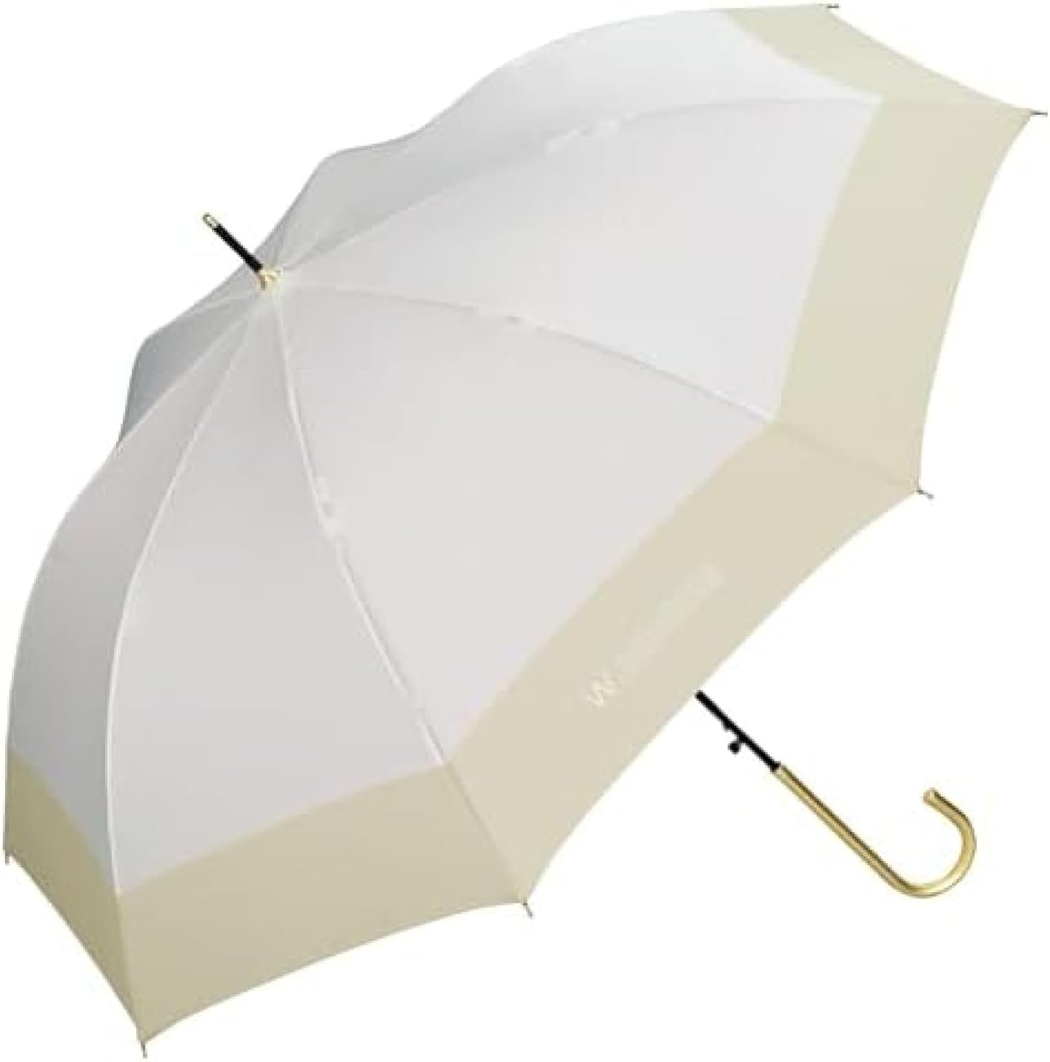 雨傘 長傘 切り継ぎプレーン オフ 晴雨兼用 親骨58cm 大きい ジャンプ レディース ワンタッチ 簡単開閉..