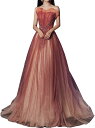 レディース パーティードレス ロングドレス ドレス ワンピース イブニングドレス 宴会ドレス チュールドレス エレガント フォーマル 肩出し セクシー 甘い 二次会 演奏会 パーティー 卒業式