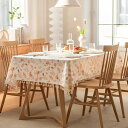 洗える 無地 テーブルクロス 長方形 キッチン ダイニングルーム 09 装飾 おしゃれ コーヒー テーブルマット カバー 民族柄 耐熱 110*160cm 北欧...