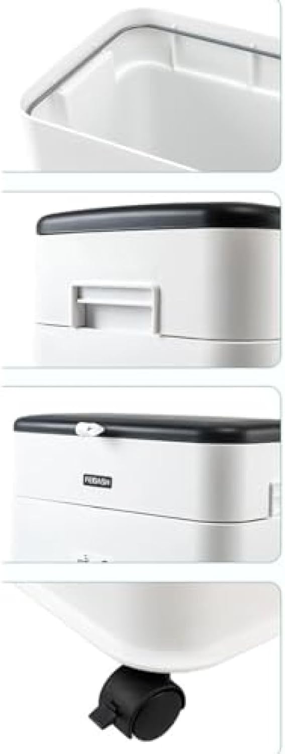 ゴミ箱 ふた付き 20L ダストボックス 角型 ごみ箱 スリム おしゃれ リフトアップ 抗菌 消臭 密閉 音無し 部屋 リビングルーム トイレ キッチン 浴室 オフィス用 プラスチック