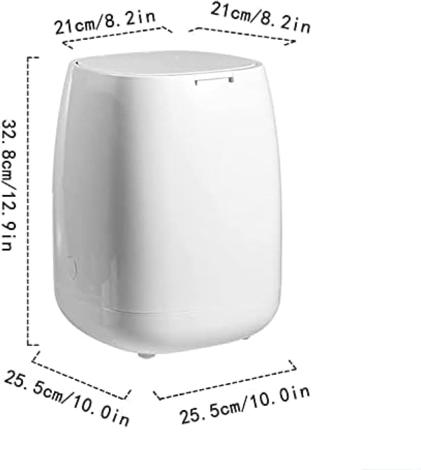 ゴミ箱 おしゃれ ふた付きのプラスチック製のゴミ箱 寝室のゴミ箱 タッチレスのゴミ箱 ステップのゴミ箱 バスルーム ゴミ箱 ごみ箱 (Color : K Size : 25.5*25.5*32.8c