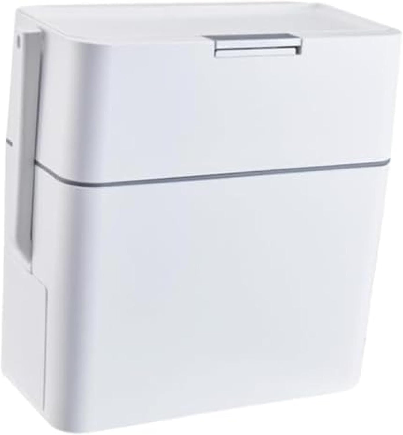 家庭用バスルーム用蓋付きクリエイティブギャップゴミ箱自動梱包ゴミ袋トイレブラシ付きプラスチックゴ..