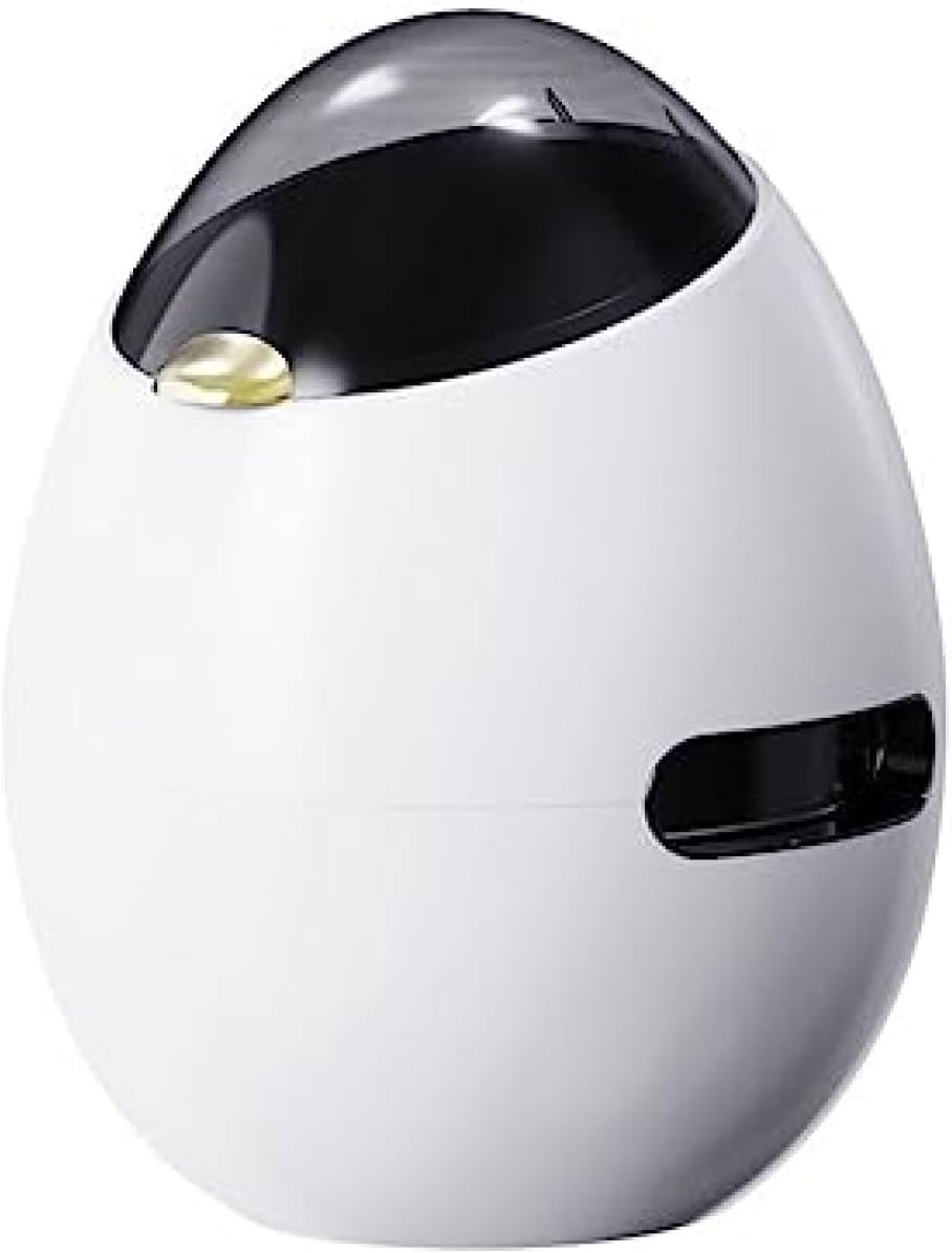 ホーム オフィス 卵形のゴミ箱 ゴミ箱 蓋付き ゴミ箱 モーテル バー アパート シンプルなデザインのゴ..