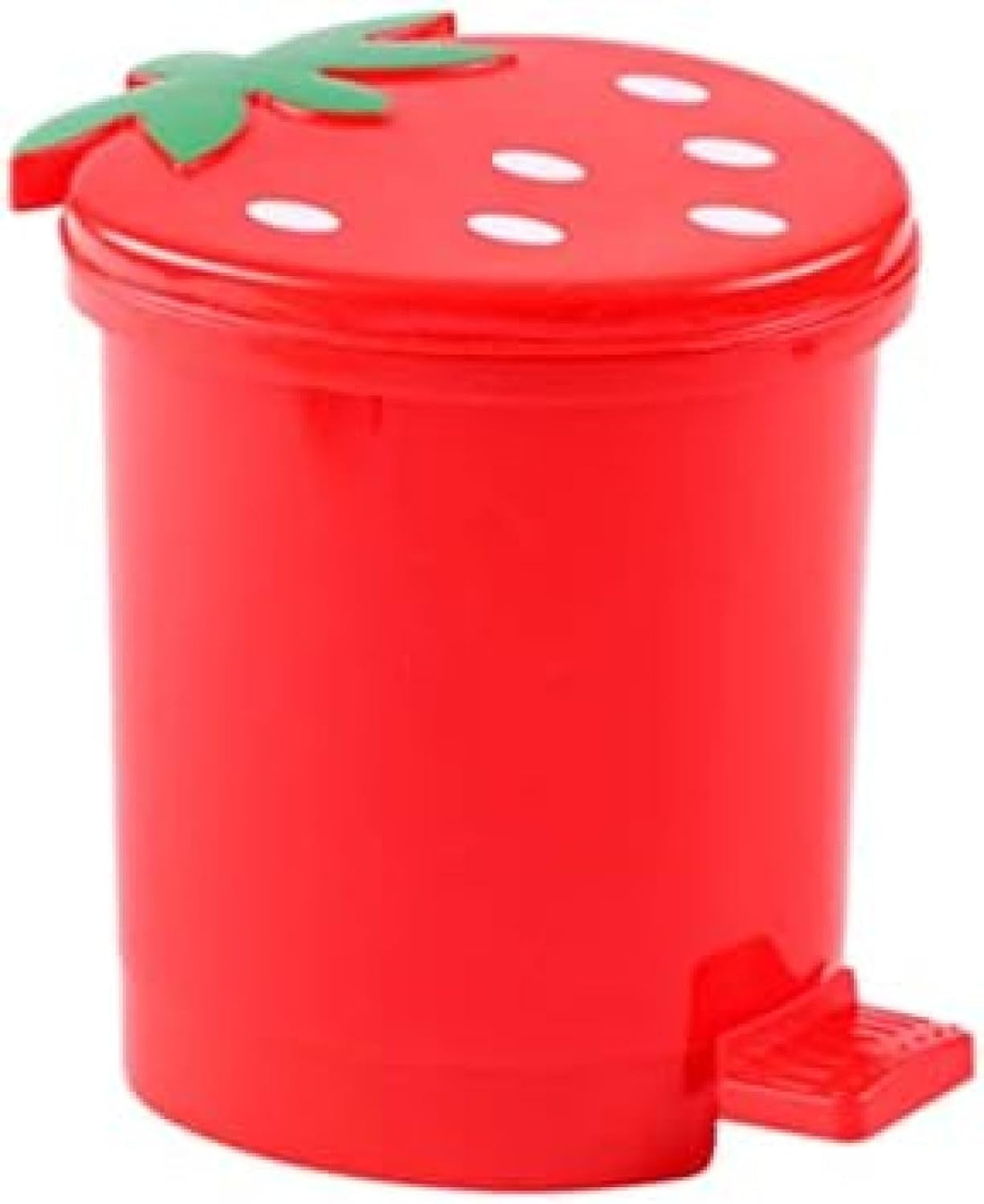 かわいいストロベリーデスクゴミ箱 ミニゴミ箱 蓋付き カウンタートップ ゴミ箱 机 車 オフィス キッチン用