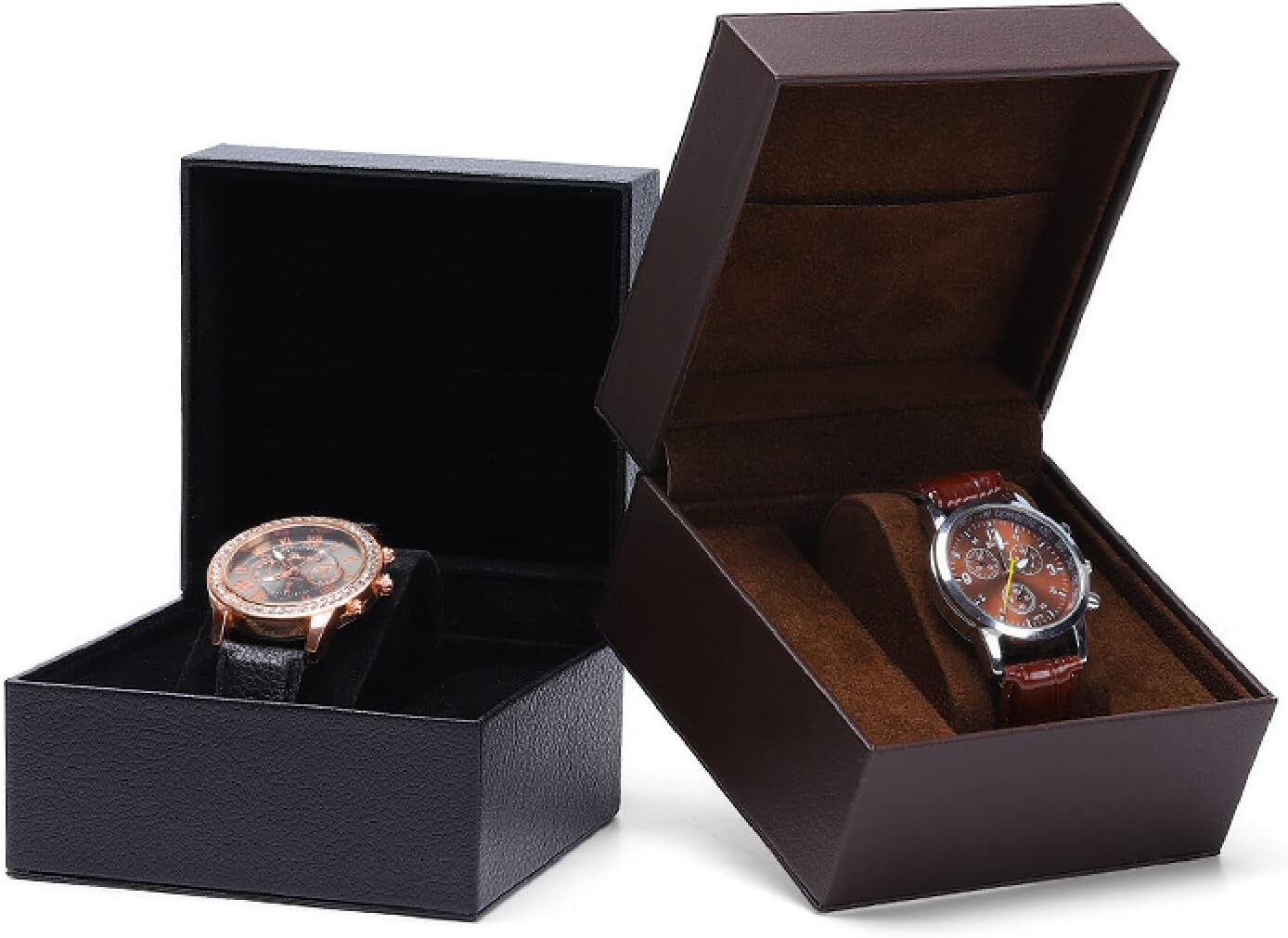 腕時計 ケース ローズウッド漆塗りの時計の包装箱木製の明るい漆のギフトボックスジュエリー収納ボックス