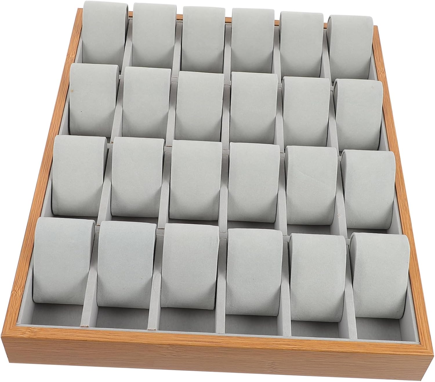 24 ボックス 木製 腕時計 収納 腕時計 収納 オーガナイザー 腕時計 ディスプレイ ケース 腕時計 ケース 腕時計 オーガナイザー スタイリッシュ 腕時計 ホルダー 腕時計 デのサムネイル