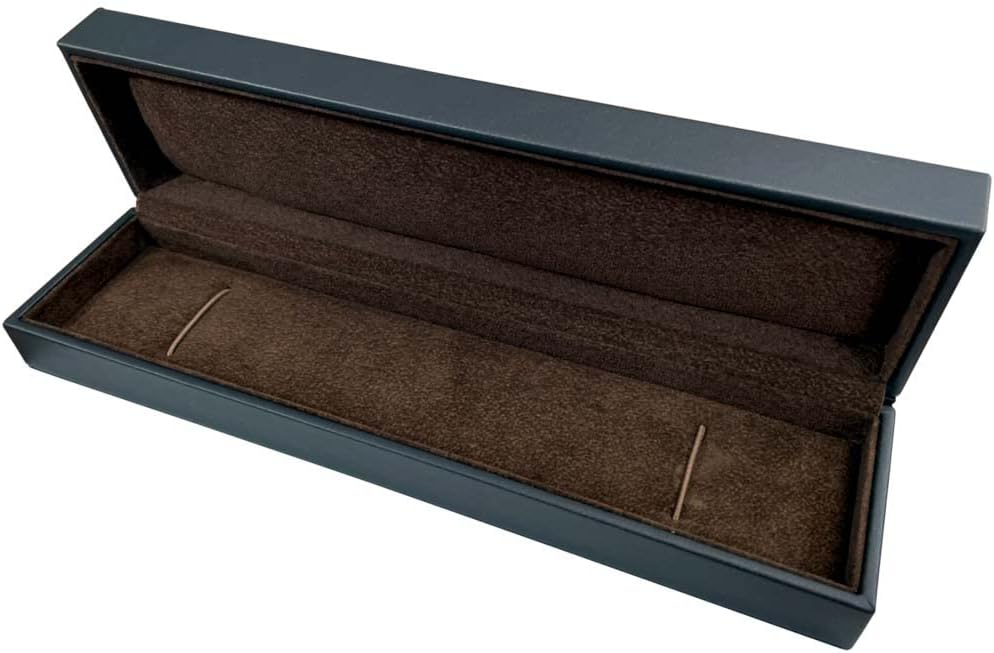 腕時計収納 革バンド用1本収納ウォッチボックス 黒合皮(2)