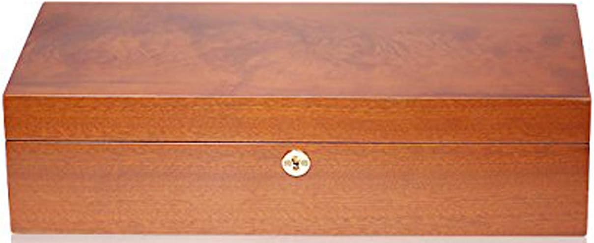 腕時計収納 10本収納ウォッチボックス エルムバール木目 鍵付き