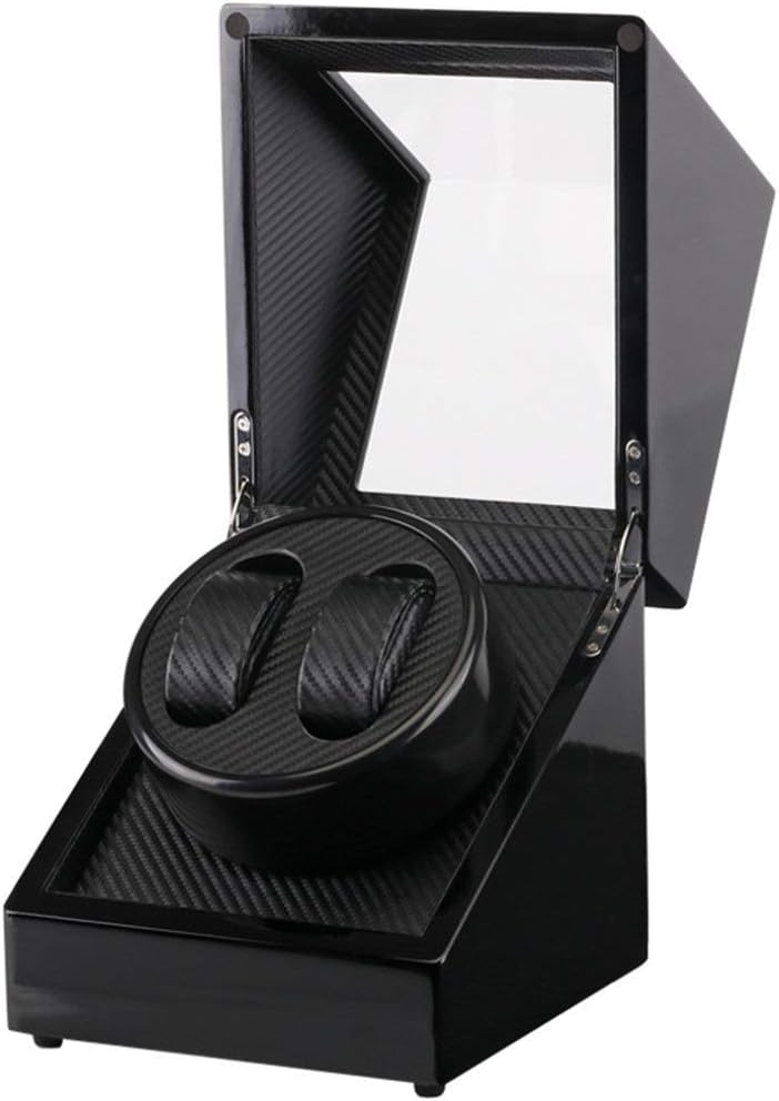 腕時計収納ケース 木製のダブルバレルを防ぐ傷に2個の時計を保持することができます自動巻き 腕時計 収納保管