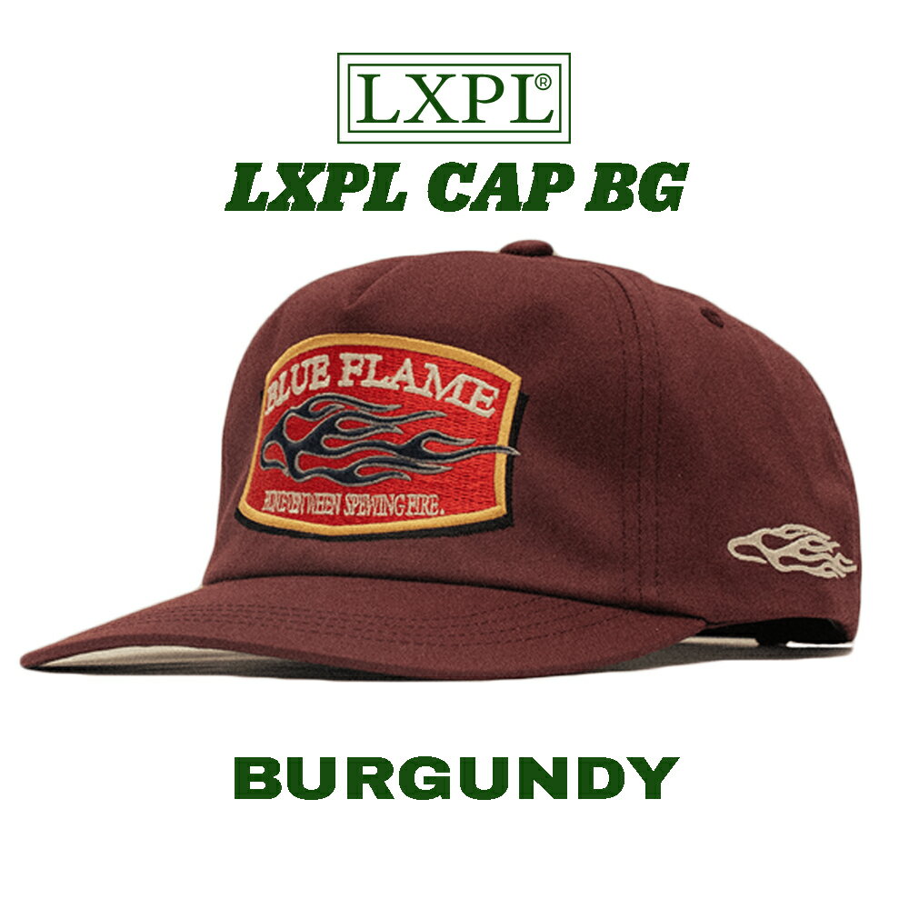 LXPL CAP BG バーガンディー アメカジ　トラッカーキャップ　アメカジキャップ　アメリカンカジュアル