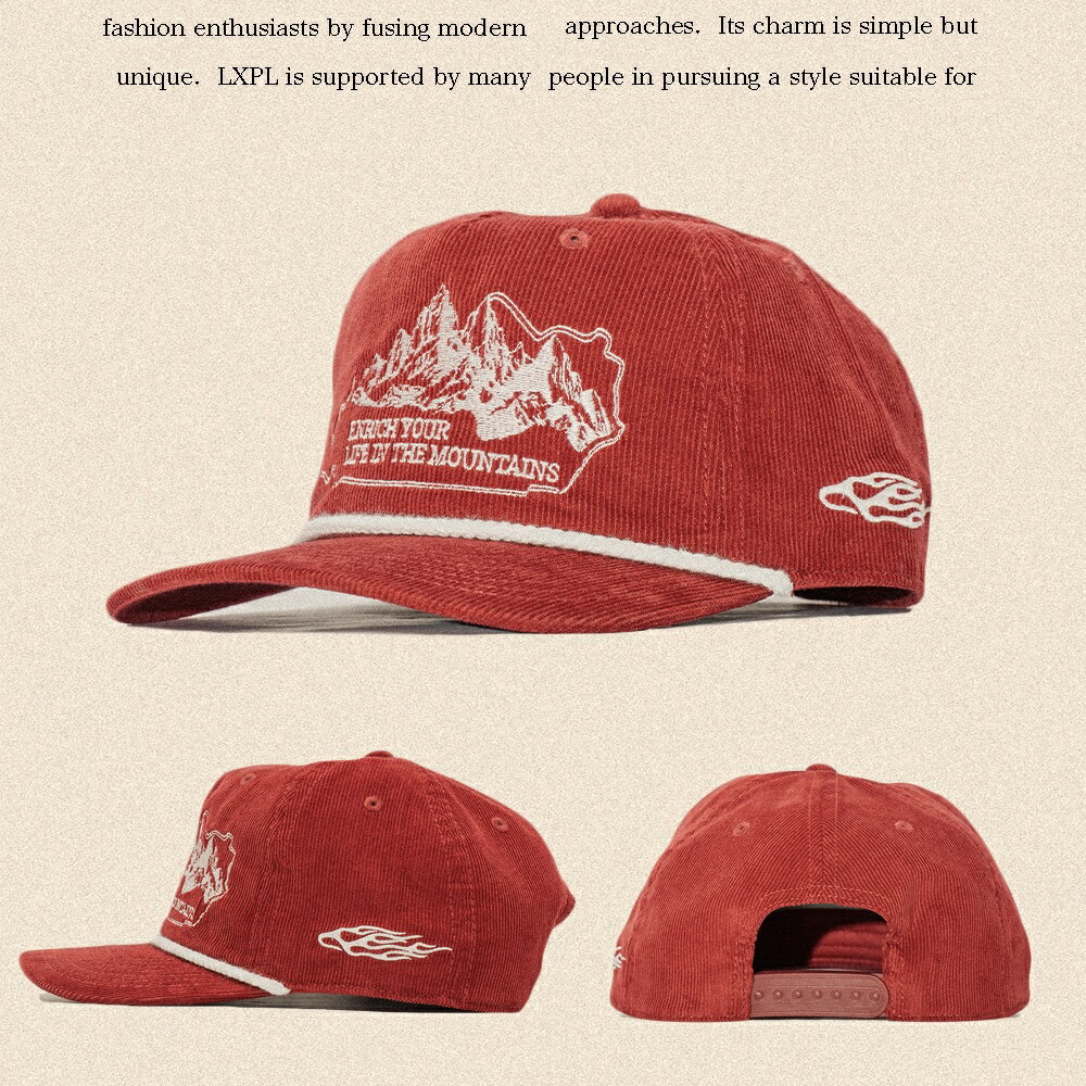 キャップ帽子コーデュロイオリジナル...