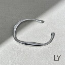 LY/エルワイ バングル メンズ ブレスレット シンプル ステンレス アクセサリー