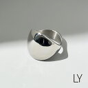 LY/エルワイ リング 指輪 メンズ プレーン シンプル ステンレス アクセサリー