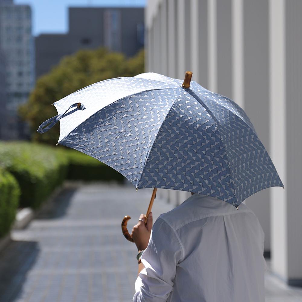 レビュー特典あり幾何学模様の刺繍生地で作った 晴雨兼用日傘(2色) ギフト プレゼント ギフト 30代 40代 50代 60代 贈り物 喜ぶ 嬉しい もらって嬉しい 服 衣類 ファッション 普段着 春 初夏 夏 春夏