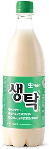 【冷蔵便・送料無料】釜山センタック 生マッコリ 750ml × 20本／マッコリ お酒 韓国