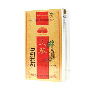 紙箱 高麗人参茶50包*1箱 韓国特産品 健康食品 韓国茶 お中元 ギフト お祝い 伝統茶 健康茶