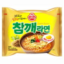 オットギ チャムケラーメン 115g x 4袋 韓国 食品 料理 食材 インスタント ラーメン 乾麺 非常食 ゴマ薫るラーメン 胡麻 ゴマ