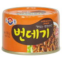 ユドン ポンデギ 缶詰め 130g 韓国 食品 食材 サナギの醤油煮 高タンパク食品 お酒のおつまみ その1
