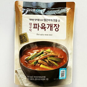 ジブロ 大邱式 ユッケジャン スープ 500g 韓国 食品 食材 料理 レトルト 非常食 保存食 ほっとひと息 田舎味