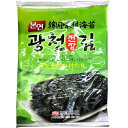 光天 海苔 全型 5枚入 x 5袋 お弁当用 韓国 のり 味付海苔 ふりかけ おつまみ ご飯のお供 香ばしい ゴマ油
