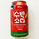 SFC BIO スイカソーダ 350ml x 24缶 韓国 飲み物 炭酸飲料 2