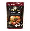 O’food 韓グルメ旅 プデチゲの素 140g (2～3人前)x 1