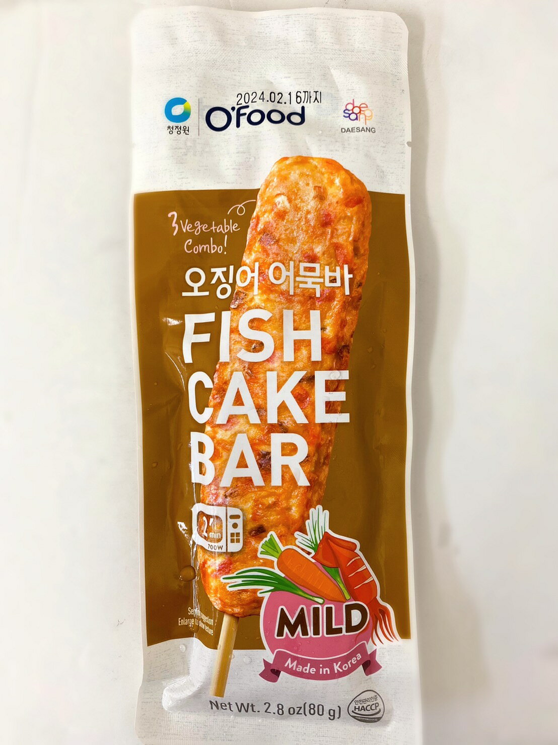 ・商品: O’food　おでんバー(FISH CAKE BAR)　マイルド味 30本入 ・保存方法: 冷凍室で保存してください。 ・原産地: 韓国 ・商品入荷によって商品パッケージが変わる場合がございます。予めご了承ください。