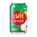 ヘテ　おろし梨サイダー(1缶355ml) ×6缶 すりおろし梨 炭酸飲料 韓国飲料 韓国ドリンク 韓国飲み物 韓国食品 ギフト