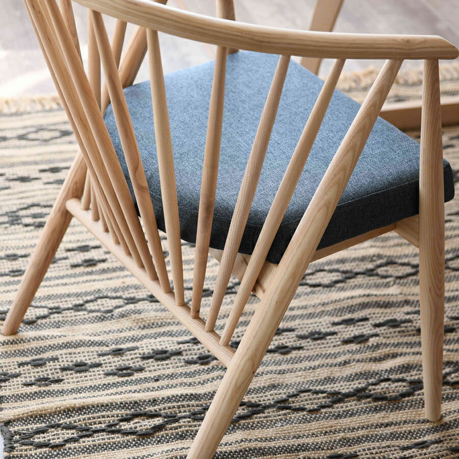 【先着で15%OFF】ダイニングチェア 2脚セット アッシュ 北欧 モダン カフェ風 おしゃれ お洒落 くつろげる ナチュラル [2]