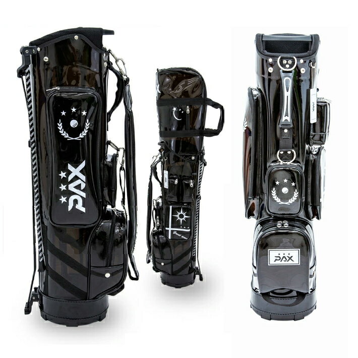 【アウトレット】 [公式] Lynx リンクス ゴルフ PAX パクス PAXCB-01 キャディバッグ スタンドバッグ透明 スケルトン キャディバック　（内側ボタン取れ）