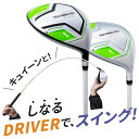  Lynx リンクス ゴルフ QYEEEN キュイーーーン しなる ドライバー 実打可能 練習器 （UST Mamiya 製 Lynx オリジナルシャフト） Teaching Pro III グニャグニャシャフト搭載　ティーチングプロ 