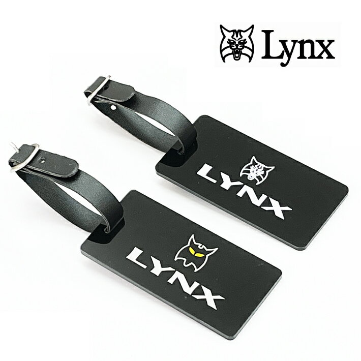 [公式] Lynx リンクス ゴルフ ネームプレート 大 (10cm×5cm)【メール便】