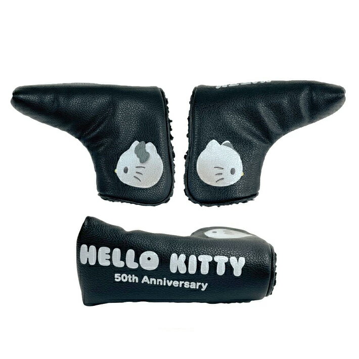 HELLO KITTY ハロー・キティ 50周年 パターカバー (ピン型) SR1424BK-5 50th Anniv...