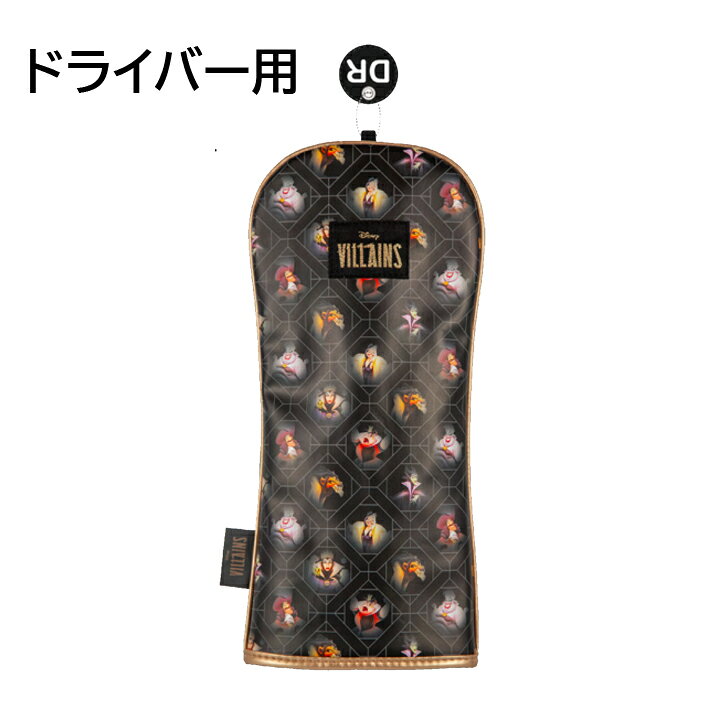 【即納】 ディズニー ヴィランズ ヘッドカバー （ドライバー用） 73223-430-001 VI...