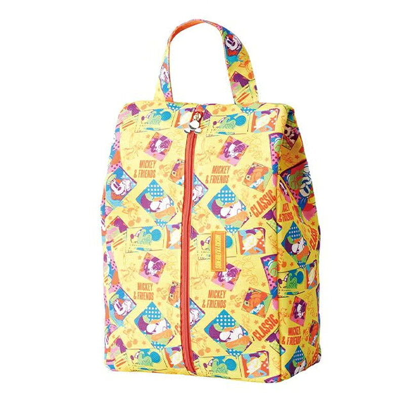 かわいいキャラクター　シューズケース アイテム：シューズバッグ サイズ：約H36×W24×D12cm(持ち手含まず) 原産国：中国:China 素材：ポリエステル100％ 仕様： プリント・織りネーム・オリジナルファスナー引き手 ゴルフ　ゴルフグッズ 小物入れ　シューズケース　シューズバッグ　バッグ　コンペ商品　プレゼント　景品　コンペ景品
