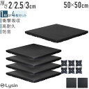 【レビュー投稿で1年保証】 ライシン ゴムマット 厚さ 2cm / 2.5cm / 3cm 1枚 / 4枚セット トレーニング ジム マット 衝撃吸収 防音