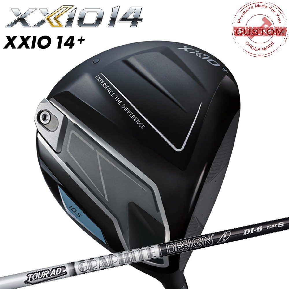 ゴルフクラブ XXIO14 PLUS ドライバー Tour-AD DI　ブラック シャフト 特注 ゼクシオ 26モデル ダンロップ カスタム