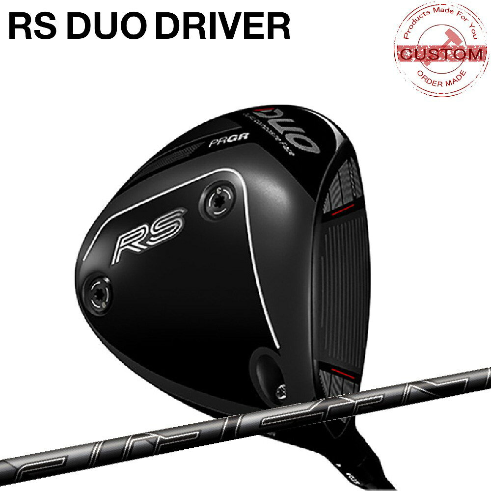 ■商品情報■ メーカー：プロギア モデル：2026モデル RSドライバー [メーカーカスタム特注品] 仕様：日本仕様・メーカー正規品(保証書付き) ■スペック■ ロフト角 9° 10.5° ■シャフト■ エアースピーダー ブラック Air SPEEDER フジクラ ■納期に関しまして■ 受注から約1か月ほどでお届けいたしますが、 新商品発売時や繁忙期または、地域・在庫状況によって、 納期が遅れる場合がありますので、あらかじめご了承ください。 ■カスタムオーダー品・特注品・別注品について■ ご注文後のキャンセル・内容変更・返品は承っておりませんので予めご了承の程宜しくお願い致します。 ■検索ワード■ RSシリーズ,26モデル,ドライバー,ゴルフ,カスタム,カスタムオーダー,特注クラブ,オーダーカスタム,ウッド,カスタムオーダー ■商品名■ ゴルフクラブ カスタム プロギア 26モデル RS ドライバー エアースピーダー ブラック Air SPEEDER フジクラ 26モデル PRGR RS DUO