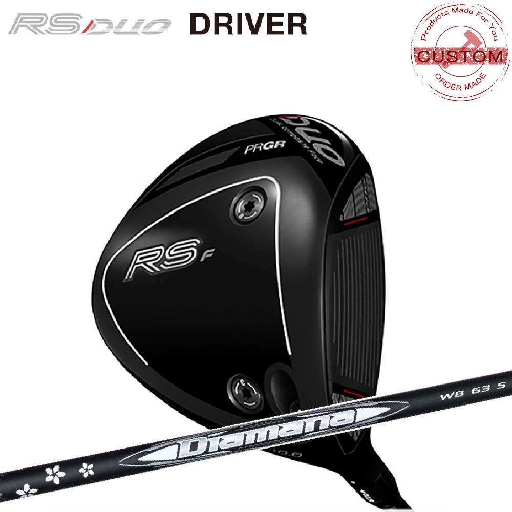 ■商品情報■ メーカー：プロギア モデル：2026モデル RS Fドライバー [メーカーカスタム特注品] 仕様：日本仕様・メーカー正規品(保証書付き) ■スペック■ ロフト角 10° ■シャフト■ Diamana ディアマナ WB 三菱ケミカル ■納期に関しまして■ 受注から約1か月ほどでお届けいたしますが、 新商品発売時や繁忙期または、地域・在庫状況によって、 納期が遅れる場合がありますので、あらかじめご了承ください。 ■カスタムオーダー品・特注品・別注品について■ ご注文後のキャンセル・内容変更・返品は承っておりませんので予めご了承の程宜しくお願い致します。 ■検索ワード■ RSシリーズ,26モデル,ドライバー,ゴルフ,カスタム,カスタムオーダー,特注クラブ,オーダーカスタム,ウッド,カスタムオーダー ■商品名■ ゴルフクラブ カスタム プロギア 26モデル RS Fドライバー Diamana ディアマナ WB 三菱ケミカル 26モデル PRGR RS DUO