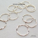 【10%OFFクーポン配布中】変形メタルリング 25mm 4個セット ゴールドメール便対応 アクセサリーパーツ ハンドメイド 手芸 ピアス イヤリング ラウンド...